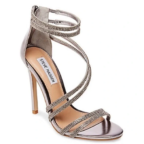 Steve Madden Sweetest Pumps in Pewter - Picture 1 of 9
